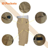 Men's Tactical Cargo Shorts – Quick Dry, Multi-Pocket, Waterproof