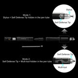 Durable Tactical Pen with Tungsten Tip, Flashlight & Survival Tools for Self Defense