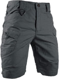 Men's Tactical Cargo Shorts – Quick Dry, Multi-Pocket, Waterproof
