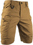 Men's Tactical Cargo Shorts – Quick Dry, Multi-Pocket, Waterproof