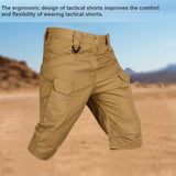 Men's Tactical Cargo Shorts – Quick Dry, Multi-Pocket, Waterproof
