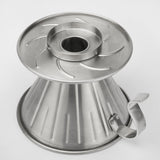 Stainless Steel Pour Dripper Patented Wave Design