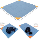 Pocket Picnic Blanket – Sandproof, Lightweight, Water-Resistant Compact Beach Mat