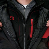 3-in-1 Insulated Waterproof Ice Fishing Jacket with Sureflote Flotation Technology