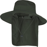 Sun Hats for Men & Women – UPF 50+ Wide Brim Fishing Hat with Neck Flap, Breathable UV Protection Safari Hat