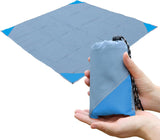 Pocket Picnic Blanket – Sandproof, Lightweight, Water-Resistant Compact Beach Mat