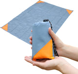 Pocket Picnic Blanket – Sandproof, Lightweight, Water-Resistant Compact Beach Mat