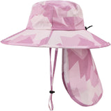Sun Hats for Men & Women – UPF 50+ Wide Brim Fishing Hat with Neck Flap, Breathable UV Protection Safari Hat
