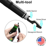 Durable Tactical Pen with Tungsten Tip, Flashlight & Survival Tools for Self Defense
