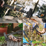 Survival Utility Folding Shovel Axe Multitool Car Emergency