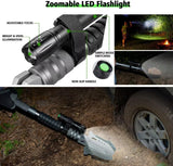 28-in-1 Survival Shovel Multitool with Axe, Saw, Knife & Camping Gear