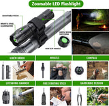 Multifunctional Folding Tactical Shovel Set With Flashlight