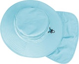 Sun Hats for Men & Women – UPF 50+ Wide Brim Fishing Hat with Neck Flap, Breathable UV Protection Safari Hat