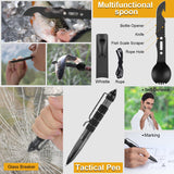 19-in-1 Survival Kit – Emergency Gear & Tools for Camping, Hunting, Fishing – Great Gift for Men