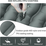 Ultralight Camping Sleeping Pad – Inflatable Mat with Pillow & Built-in Foot Pump, Compact for Backpacking, Hiking, Travel, Tent