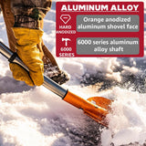 Lightweight Portable Emergency Avalanche Shovel