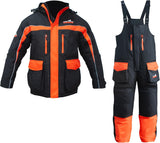 Ice Fishing Suit Waterproof Insulated Bibs and Jacket for Ice Fishing and Snowmobiling