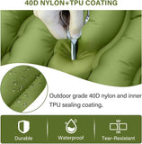 Ultralight Camping Sleeping Pad – Inflatable Mat with Pillow & Built-in Foot Pump, Compact for Backpacking, Hiking, Travel, Tent