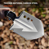 Camping Shovel and Axe Set – Foldable Multi-Tool Survival Gear with Saw & Fire Starter
