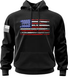 USA Sweatshirt Hoodie - American Flag Patriotic Jacket Sweater