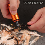 9-in-1 Camping Survival Kit Multitool with Flashlight, Fire Starter & Compass – Gifts for Men & Women