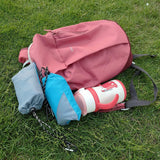 Pocket Picnic Blanket – Sandproof, Lightweight, Water-Resistant Compact Beach Mat