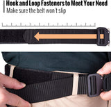 Men's 1.5" Tactical EDC CCW Belt: Heavy Duty Quick Release