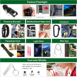 142-Piece Survival and First Aid Kit – Professional Gear with Molle Pouch for Camping, Outdoor Adventure, and Emergency Preparedness