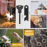 19-in-1 Survival Kit – Emergency Gear & Tools for Camping, Hunting, Fishing – Great Gift for Men