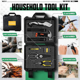Folding Camping Shovel Kit – Multifunctional Tactical Survival Shovel with Manganese Steel & Storage Case