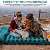 Ultralight Camping Sleeping Pad – Inflatable Mat with Pillow & Built-in Foot Pump, Compact for Backpacking, Hiking, Travel, Tent