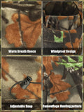 2 Pack Winter Hunting Balaclava, Camouflage Cold Weather Face Mask Windproof Warmer for Men & Women