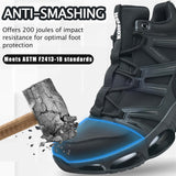 Waterproof Non Slip Steel Toe Work Boots