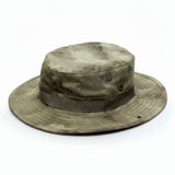 Military Tactical Camouflage Boonie Hat – Outdoor Sun Hat for Hiking, Mountaineering & Airsoft, Breathable Nylon Round-Brim Hat