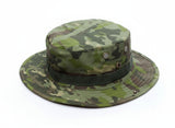 Military Tactical Camouflage Boonie Hat – Outdoor Sun Hat for Hiking, Mountaineering & Airsoft, Breathable Nylon Round-Brim Hat