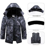 Winter Camouflage Cotton Coat – Waterproof, Windproof & Thermal Outdoor Military Jacket for Men and Women