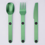 Magnetic Portable Camping Cutlery Set