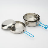 Camping Cookware Compact Pots and Pans Set