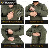 UFS Tactical Shirt  With Elbow Pads Elasticity Breathable Sport Shirt