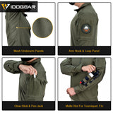 UFS Tactical Shirt  With Elbow Pads Elasticity Breathable Sport Shirt