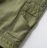 American Retro Pleated Paratrooper Cargo Pants