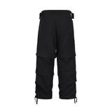 American Retro Pleated Paratrooper Cargo Pants