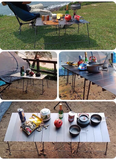 Ultra-Light Folding Camping Table – Modular, Durable & Trail-Ready
