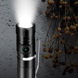 Tail Magnetic Strong Light Tactical Flashlight
