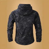 Men’s Tactical Soft Shell Jacket – Waterproof, Warm, Fleece-Lined Military Coat