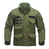 Men’s Tactical Motorcycle Windbreaker | Waterproof Mid-Length Outdoor Jacket