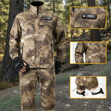 Unisex Wear-Resistant Camouflage Workwear Set | Tactical Outdoor Suit