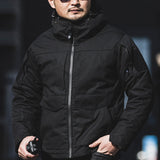 M65 Tactical Winter Jacket for Men – Water-Repellent Heat Reflective Cotton Coat, Windproof Outdoor Camouflage Coldproof Military Jacket