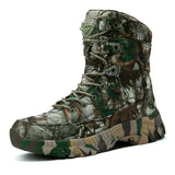 Large Size Camo Combat Boots for Men | Outdoor Tactical Hiking Boots