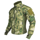 Outdoor Camouflage Windproof Jacket – Thermal Fleece Lined Mountaineering Jacket